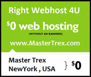 Mastertrex.com - Free 1 GB Web Hosting - 100000 MB Bandwidth - 1 YEAR