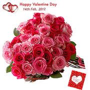 Valentine Flowers to India,  Send Valentines Day Flowers to India