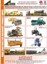 Your Requirements in Road Construction Machineries