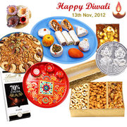 Indian Diwali Sweets with Gujarat Gifts