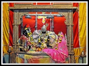 kalaramjitemple, traditions, Padmashan Posture, heritage , magnified 