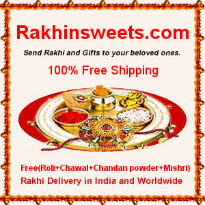 Send Rakhi to India & Worldwide through Rakhinsweets.com