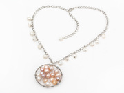 New Design White Freshwater Pearl Necklace Is US$3.69