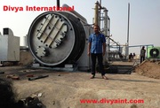 Waste Tyre Recycling Plant pyrolysis plant.