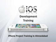 iPhone Project Training in Ahmedabad