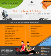 Asp.net project training with MVC 4.0 for BCA,  MCA,  MSc IT,  BSc CS,  BE