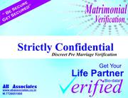 Matrimonial Verification Agency