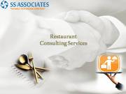 Restaurant consulting Services