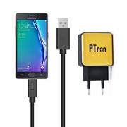 PTron 2.4A 2 USB Port Fast Charger Travel Charger Adapter