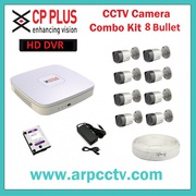Combo Kit of Cp Plus 8ch Dvr Available In Ahmedabad,  Gujarat