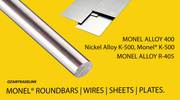 MONEL ALLOY 400 Plates - manufacturers,  stockiest and suppliers in Ind