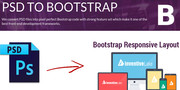 PSD to Bootstrap Conversion Services at Guaranteed Low Price