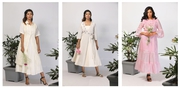 Shades of eternal beauty collection : Buy tea dress,  polka dress