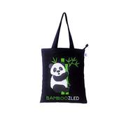 EcoRight Reusable 100% Cotton EcoFriendly Zipper Tote Bag Printed
