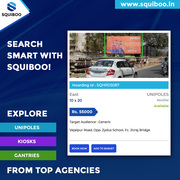 Unipoles Advertising Service Providers in Ahmedabad