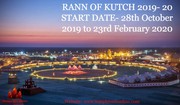 Travel agent in Noida provides Gujarat tour package,  Rann of Kutch 