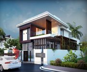 Remarkable 3D Bungalow Elevation Designing From One Of The Top Compani