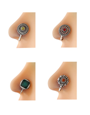 Explore the collection of Nose Pin Design for Girls at Best Price