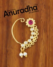 Buy Maharashtrian Nath Design at best price at Anuradha Art Jewellery