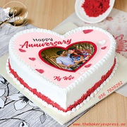 Online Best Wedding Anniversary Cakes in Dubai - Best Cake Shop