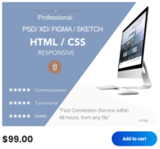 Convert PSD To HTML5 Responsive Design