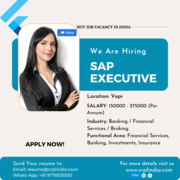 SAP Executive Jobs- Job Vacancy in India