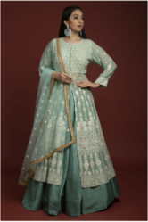 Indowestern Bridal lehenga | Amrut Fashion