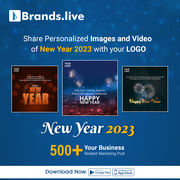 More Than 500+ Creative Happy New Year Marketing Images With Your Busi