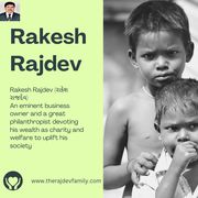 Rakesh Rajdev And His Family’s  Great Support To The Society