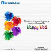 Best Holi Images & Videos with Your Business details