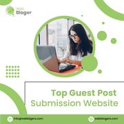 Top Guest Post Submission Site - Webblogers