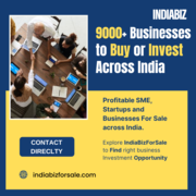 Running Business for sale in India | 9534 Opportunities Availabe