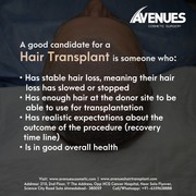 Best Ahmedabad Hair Transplant Clinic,  Avenues Cosmetic.