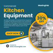 Get Best Quality Commercial Kitchen Equipment