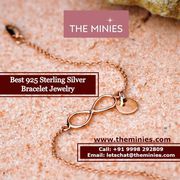 Best 925 Sterling Silver Bracelet Jewelry in India - The Minies