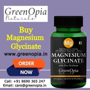 Buy GreenOpia Magnesium Glycinate & Zinc is Essential 