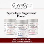 Buy Collagen Supplement Powder for Glowing Skin & Strong Hair 